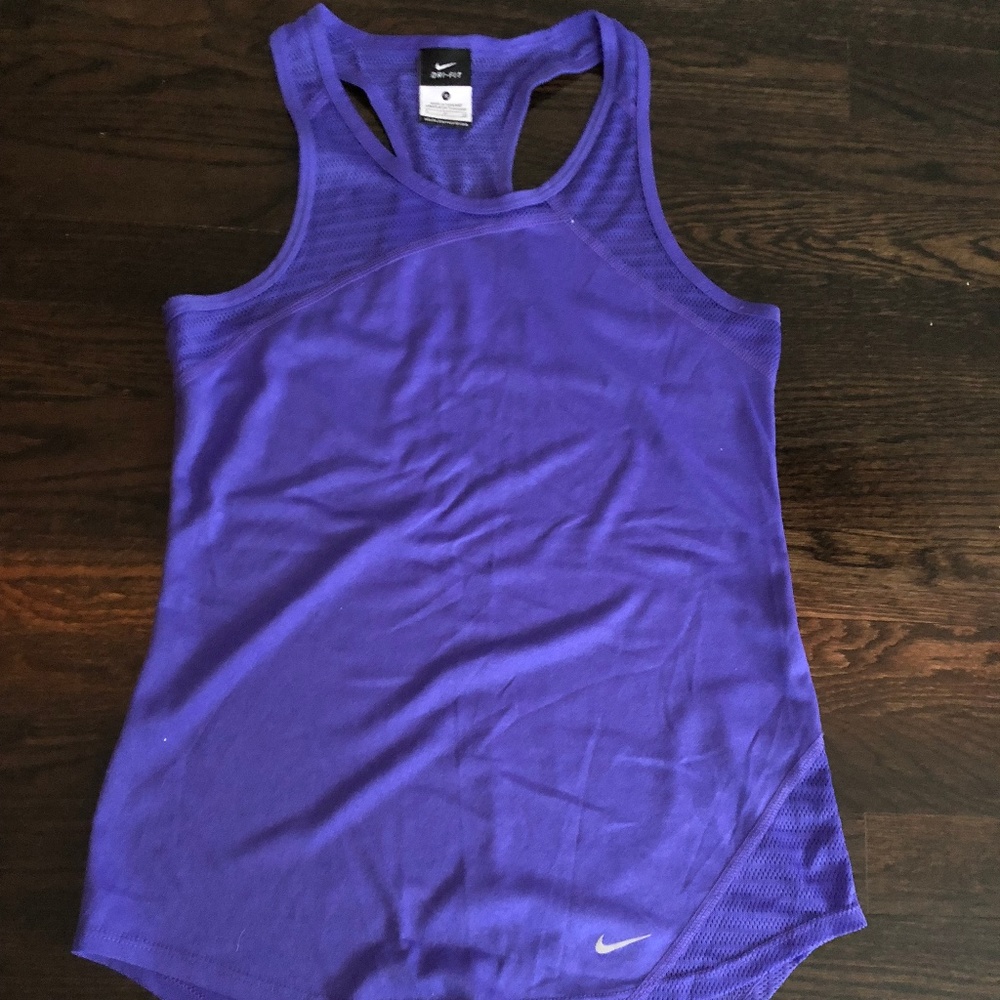 Nike Dri-fit Purple Racerback Tank